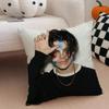 Hot Anime Punk British Singer YYungblud Cushion Cover Throw Pillow Cover Hidden Button Durable Polyester Chair Cushion
