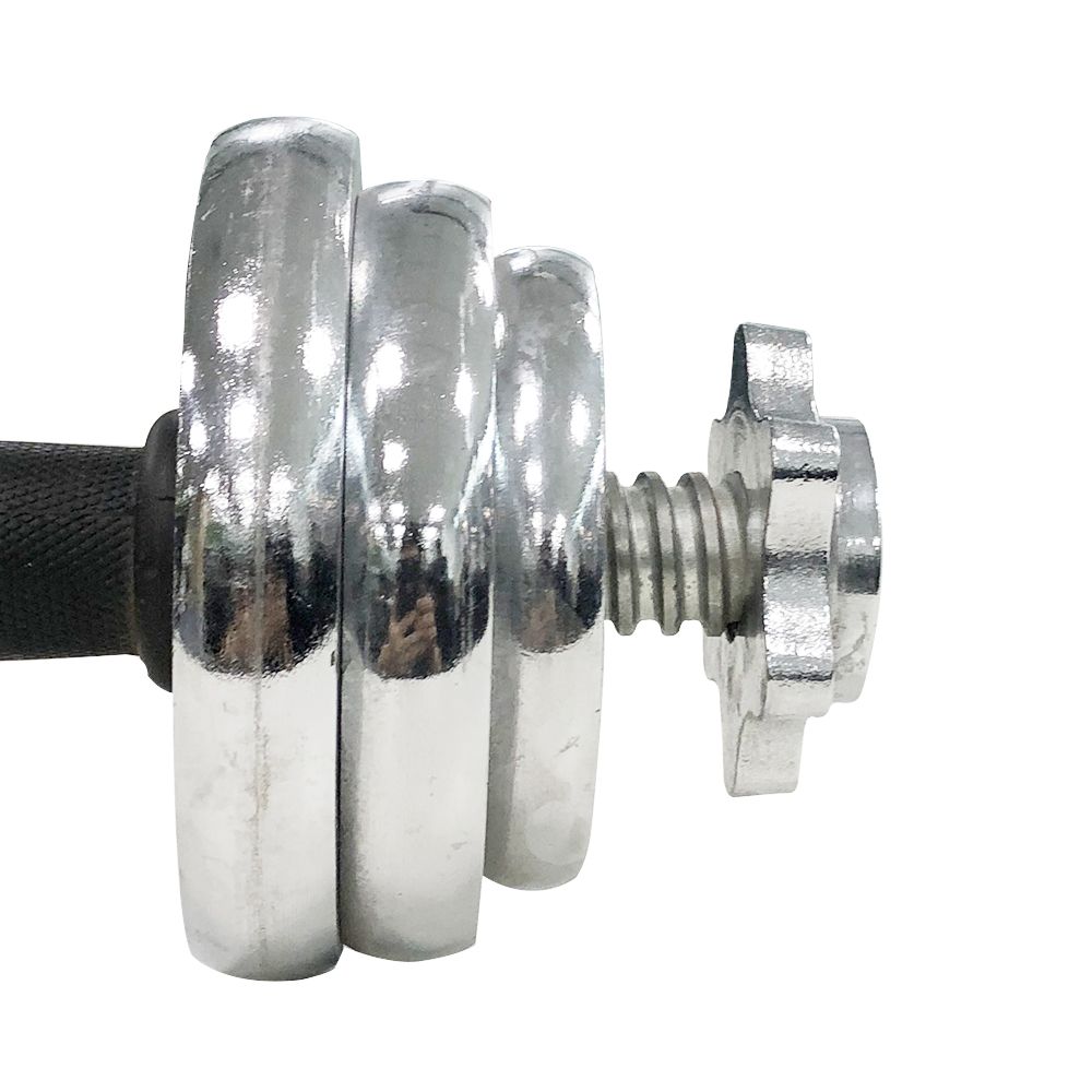 Fixed Dumbbell Weight Lifting Accessories Hexagon Nut Collar Screw Dumbell Nut Barbell Bar