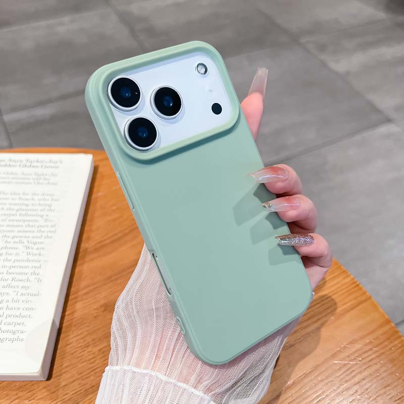 Роскошный матовый чехол из силикона TPU конфетного цвета с мягким на ощупь покрытием для IPhone 17 Air 16E 15 14 13 Pro Max, устойчивый к пятнам, противоударный чехол