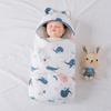Butterfly Newborn Baby Swaddle Blanket - Pure Cotton, Thick for Spring, Autumn & Winter