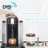 Stainless Steel Reusable Coffee Pods for Nespresso VertuoPlus Refillable Capsules for VertuoLine Machines Money-Saving Coffee Capsules Stainless