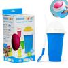 Quick Frozen Smoothies Cups Slushy Ice Cream Maker Milkshake Cooling Cup Silicone Squeeze Slushy Cup DIY Homemade Freeze Drinks