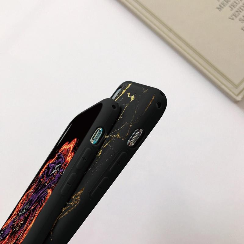 Мягкий силиконовый черный чехол с рисунком животных для Xiaomi Redmi Note 13 Pro Poco C65 Samsung A55 A35 M35 S24 iPhone Camera Защитный противоударный чехол