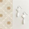Elegant Chinese Teardrop Seashell Tassel Earrings: High-End Ancient Style