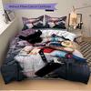 Harley Quinn'S Bold Style Print 3Pcs Bedding Setduvet Cover With 2 Bedropillowcase Home Birthday Gift