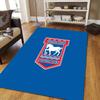 Ipswich Town F.C Flannel Pattern Square Carpet,Area Rug,Carpet Rug for Living Room Bedroom Sofa Playroom Decor,Non-slip Floor Mat