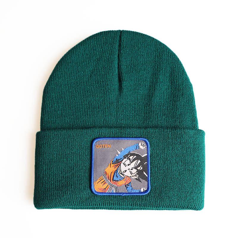 Super Saiyan TRUNKS Dragon Ball Winter Hat Knitted Hat Woolen Hat Hip-Hop Ski Unisex Pullover Hat