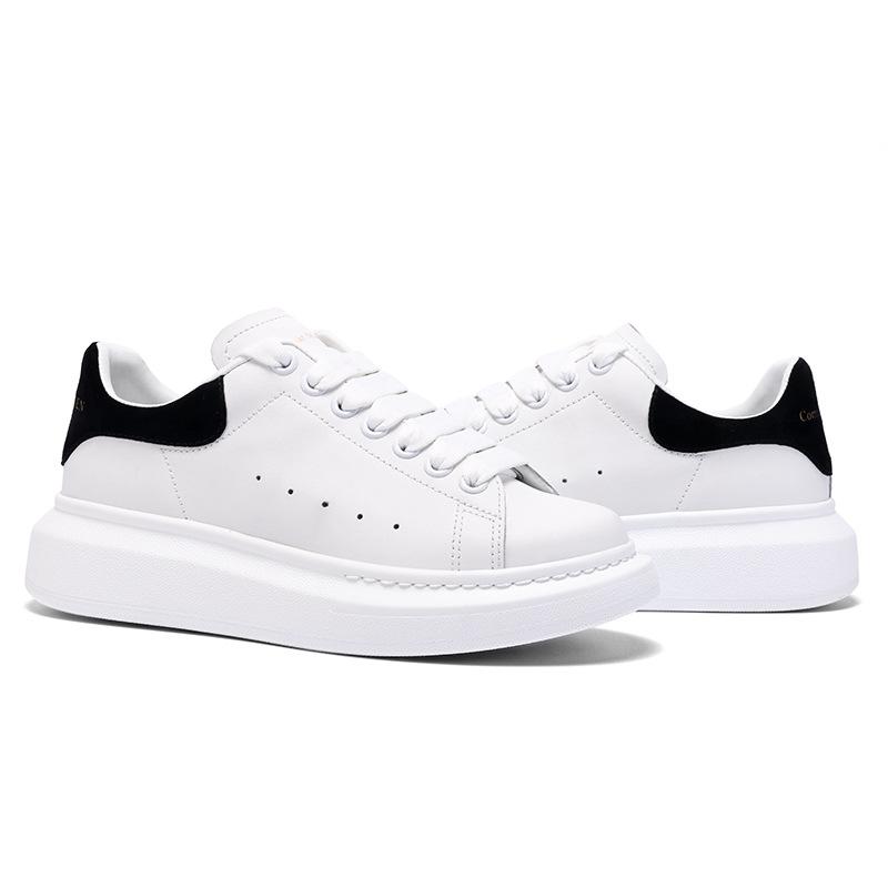 Маленькие белые туфли. Женская классическая розово-красная универсальная женская обувь. Кожаная повседневная обувь с внутренним утолщением.