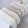 Fox Hair Scarf Women's Winter Double-sided Scarf Korean Version Long Thickened Cross Neck Cover Imitation Fur Rabbit Fur Scarf
