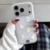 Зимний Рождественский Шарф В Горошек Снеговик Чехол Для Телефона Для iPhone 17 Promax Air 16 15 14 12 13 11 Pro Max 78 Plus Прозрачный Чехол