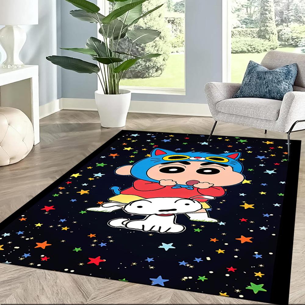Cartoon Characters Adventure Square rugs are a great choice for living rooms, bedrooms, home décor, and as gifts.