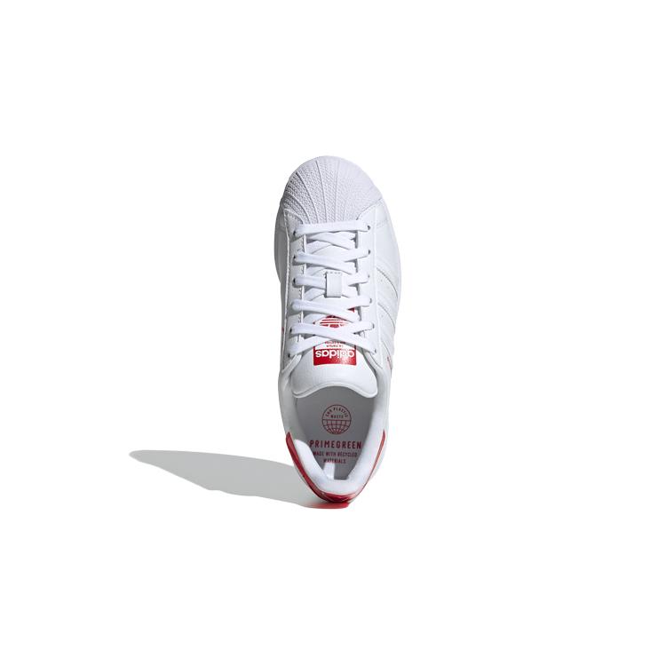 Adidas Superstar White Scarlet Youth FW0817