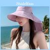 Summer Sun Hat With Large Brim And Breathable Polyester Material For Casual Wear