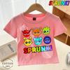 Просто парень, который любит Sprunki Boy, графический принт, детская футболка Sprunki, модный тренд, футболка для мальчика, летняя одежда для мальчиков/девочек, универсальная одежда