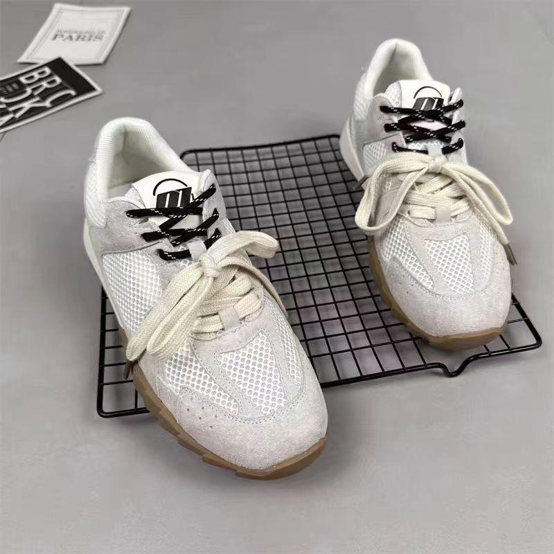 2024 новые дышащие кроссовки Forrest Gump для бега и отдыха на плоской подошве для женщин, легкие и универсальные повседневные кроссовки с круглым носком в немецком стиле
