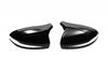 УЦИНКА! Накладки на зеркала AMG-Look (2 шт) для Mercedes C-сlass W205 2014-2021 гг