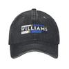Кепка Williamsd Racing Car Team Классическая Потертая Хлопковая Головной Убор Унисекс Для Активного Отдыха Подарок Кепки Шляпа