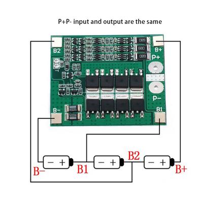 25A 12V Батарея PCM Зарядное устройство Батарея Bms Защитная плата с Balan