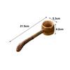 Portable Long Handle Tea Infusers Bamboo Material Handmade Water Ladle Retro Tea Scoop Home Kitchen 5