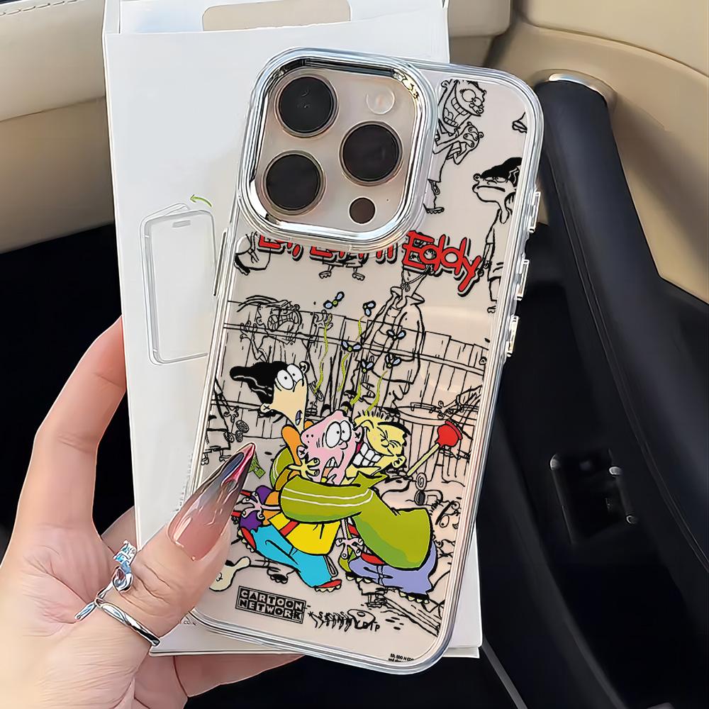Чехол для телефона E-Ed Edd N Eddy для Samsung Galaxy S25 S24 S23 S22 S21 S20 Note20 FE Ultra Edge Plus 4G 5G Прозрачный Мягкий Чехол
