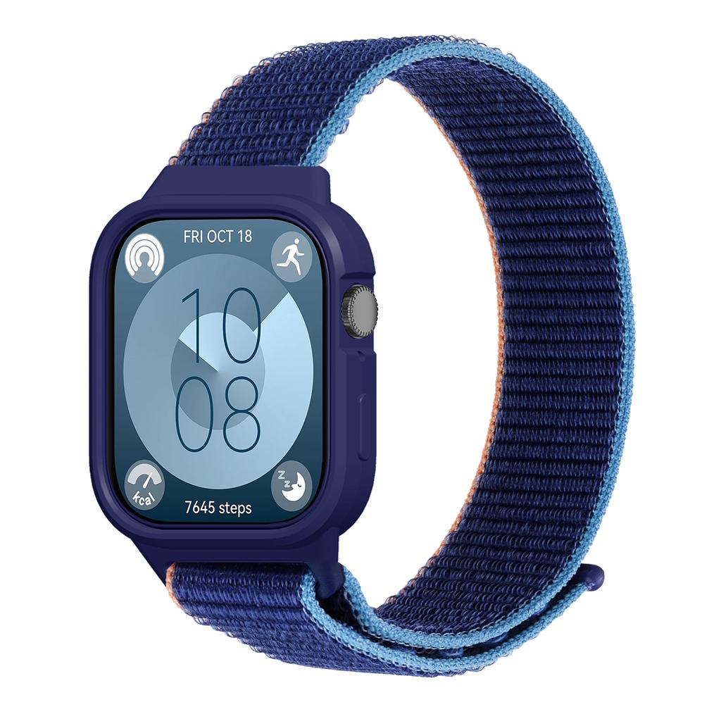 Нейлоновый ремешок для Huawei Watch Fit 3, плетеный спортивный ремешок Correa для Huawei Watch Fit3, ремешок для умных часов, ремешок для часов
