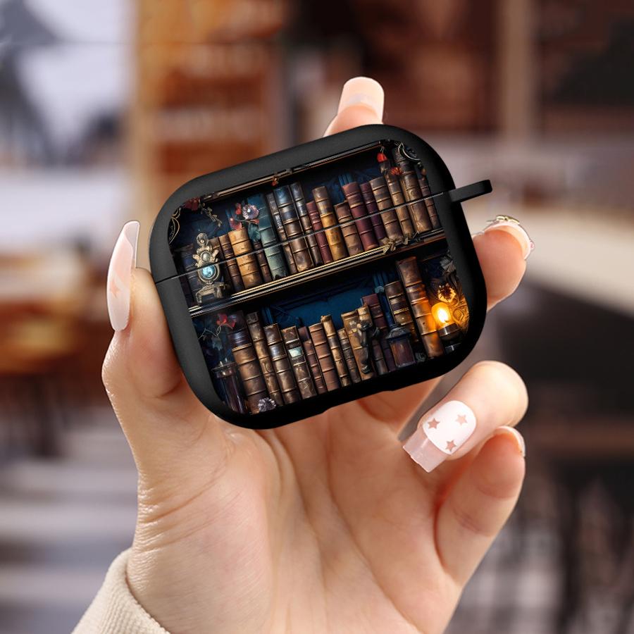 Чехол для Airpods Pro2 Pro 1 4 Pro3 2 3 Чехлы для наушников Обложка Магическая книжная лавка