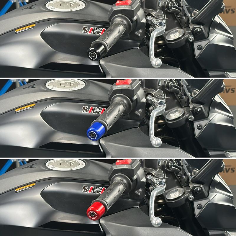 Handle Bar End Cap Sliders For YAMAHA YZF R6 R7 R9 R1 R1M R1S YZFR1 YZFR6 YZFR7 Motorcycle Handlebar Grips End Weights Plugs