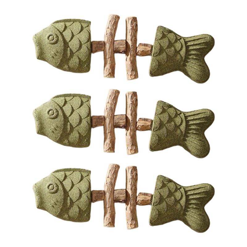 Кошачья мята Серебряная Деревянная Игрушка-грызун для Стимуляции Здоровья Зубов Через Увлекательную Игру и Уход за Зубами