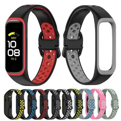Спортивный силиконовый ремешок для Samsung Galaxy Fit2 SM-R220 Смарт-браслет-браслет