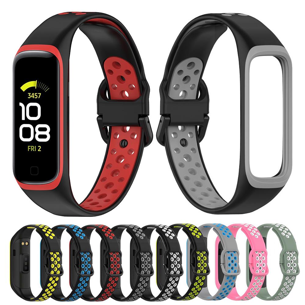 Спортивный силиконовый ремешок для Samsung Galaxy Fit2 SM-R220 Смарт-браслет-браслет