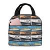 Titanic Britanic Sister Ship Iceberg White Star Liners Insulated Lunch Bag for Women Children Food Boxes Thermal Lunch Box Tote