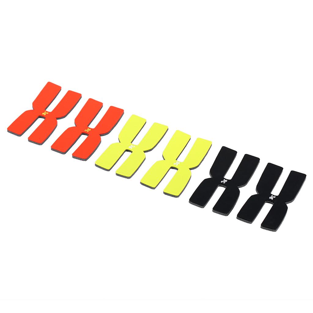 6Pcs 3g Tennis Racket Weight Balance Strips Silicone Tennis Racquet Tapes