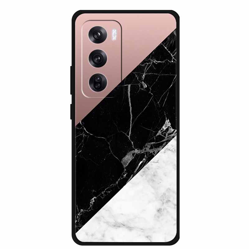 Чехол для OPPO Reno 12 / Reno12 Pro Глобальная версия Модный Принт Мягкий Силиконовый Задний Чехол Для Reno12 Pro Чехол с Кошкой Reno12 5G
