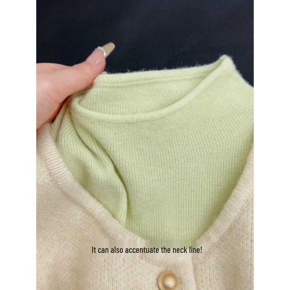 Heartwarming Textured Layered Knit Sweater - High-End Slim-Fit for Women, New Autumn/Winter Arrival