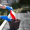 Толстые нитриловые перчатки Yinke: Одноразовые, безопасные для пищевых продуктов, водостойкие, маслостойкие для использования в лабораториях, салонах красоты, кейтеринге, полиграфии и химической промышленности.