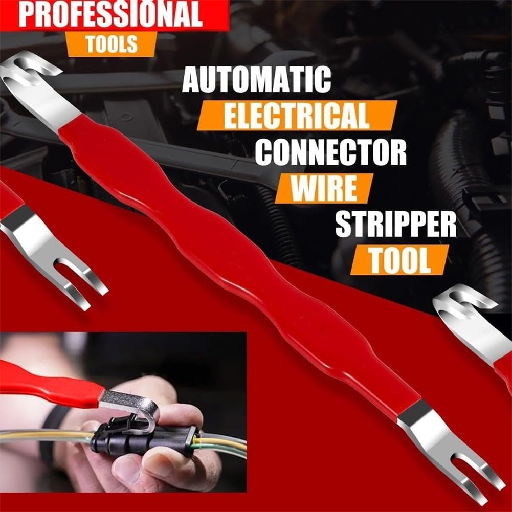 Automotive Electrical Terminal Connector Separator Removal Tool, Universal Plug Connector Remover For Cars, Multifunction Electrical Disconnect Tool