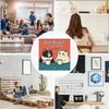 2025 Calendar Cat Design Hangable 2025 Calendar 2025 Hangable Monthly Wall Calendar for Living Room Bedroom Wall Decor