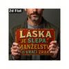 Винтажная металлическая жестяная табличка Рустикальная чешская цитата о любви Декор для стен Ретро-плакетка для дома Сада Кафе Бара