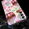 Cute Macarons Dessert Case For Samsung Galaxy S22 S21 S20 Ultra FE 5G S24 S9 S10 Plus S23 S10E Silicone Phone Cover