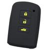 [IKT] Силиконовый чехол для смарт-ключей для автомобилей Toyota 3 кнопки черный желтый/Harrier/Land Cruiser/Auris/Camry/Crown Athlete/Crown Majesta/Crown