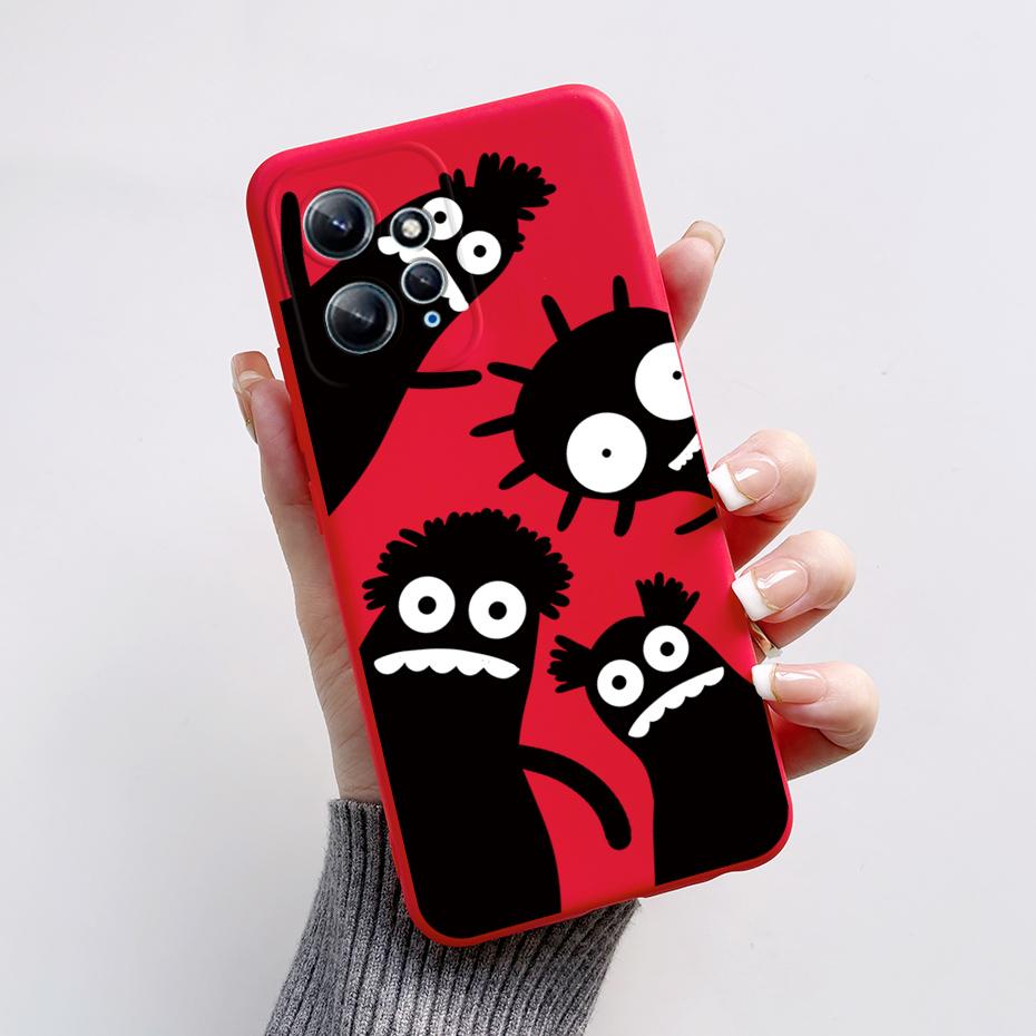 Чехол для Xiaomi Redmi Note 12 12S 4G 5G С рисунком Полная защита Мягкий силикон Стильный мультяшный чехол для Redmi Note 12 S Funda