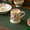 Christmas Ceramic Cutlery Creative Retro Coffee Mug Nordic Style Breakfast Milk Juice Cups Home Office Water Cup Drinkware Gifts