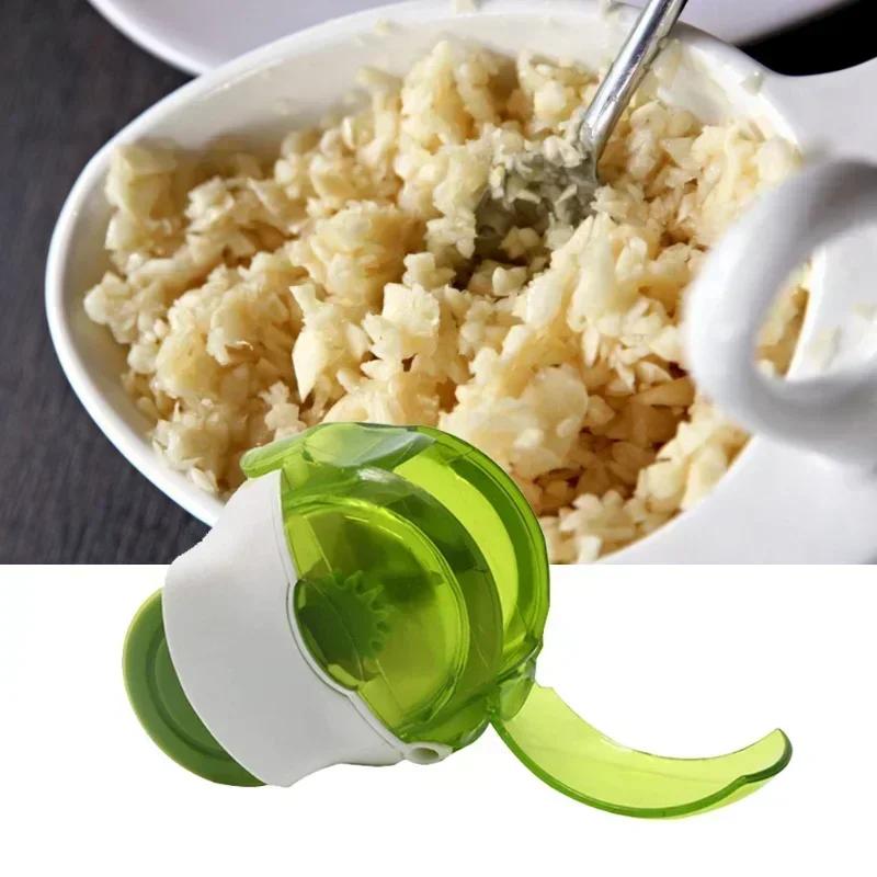 Creative Garlic Chopper Machine Roller Garlic Grinder Grater Chopper Vegetable Grinding Tools Cooking Accessories Kitchen Gadget