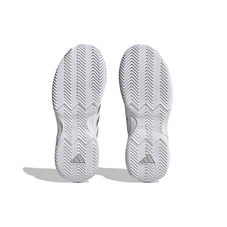 (WMNS) adidas GameCourt 2.0 'White Silver Metallic' Women's HQ8476