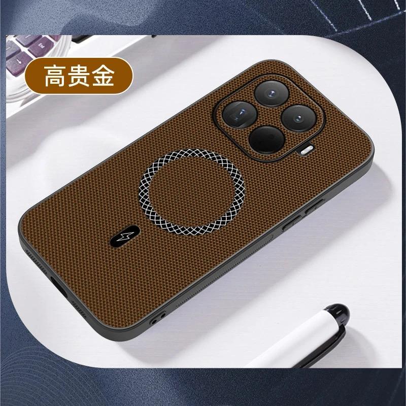 Для XiaoMi 17T 15T Pro Чехол Новый Магнитный Треугольники Кожаный Противоударный Чехол Для Xiaomi 17T Pro Беспроводная Зарядка Funda