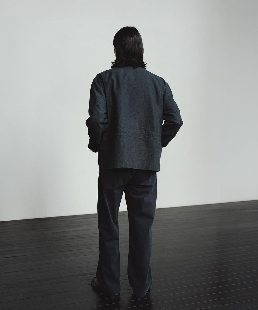BLANKROOM Dover Fade Jacket_Tonal Navy