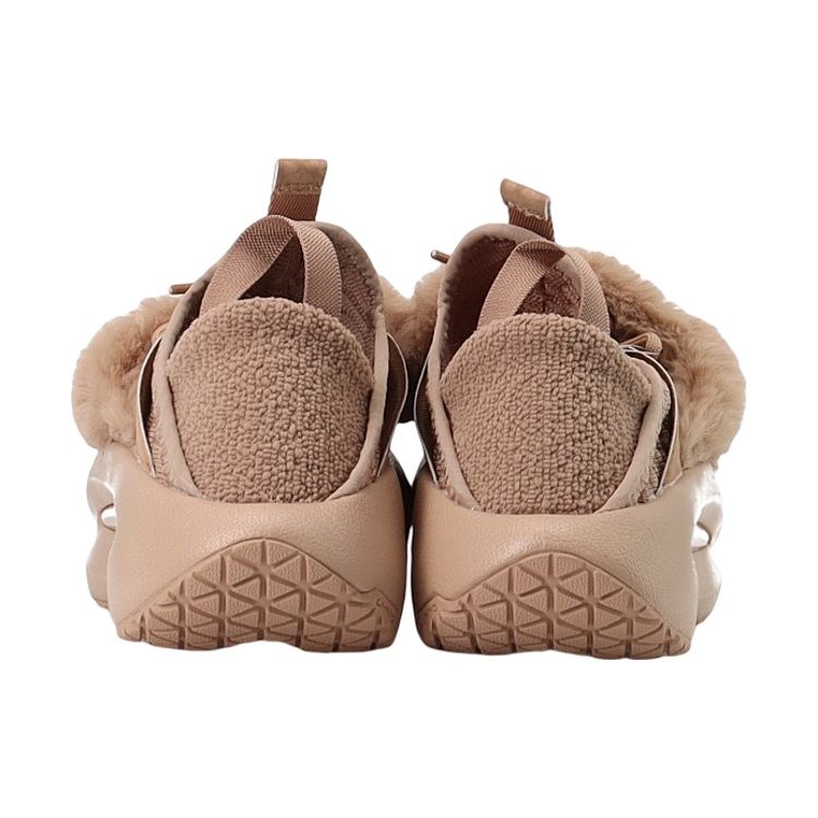 Li Ning Cloud Travel Легкие высокопрочные модные спортивные повседневные туфли женские кроссовки Clever-Brown AZGS108-4