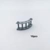 10PCS 30056 Fence 4x4x2 Quarter Round Spindled With 2 Studs MOC Part Building Blocks DIY Accessories Brick Toys For Children
