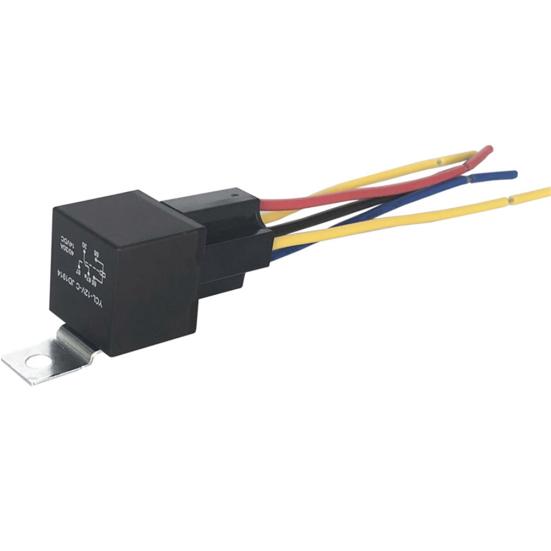 Автомобильное реле 12V 5Pin 40A Автомобильный медный терминал авто с розеткой