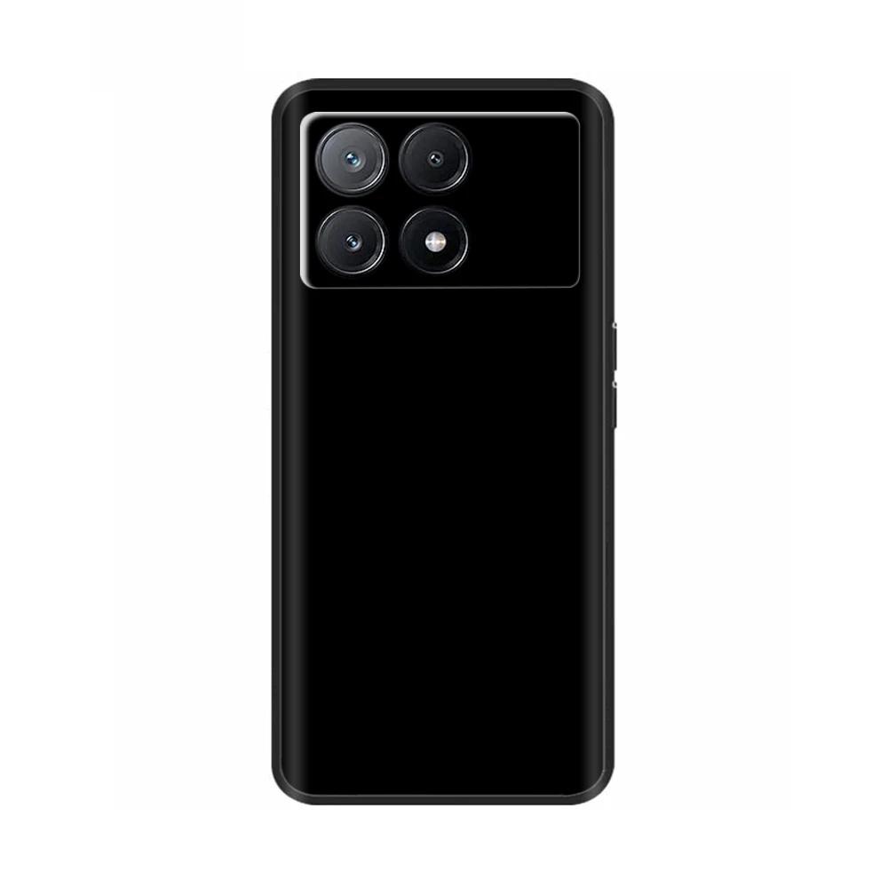 Чехол для Poco X6 Чехол для телефона Милый кот Coque Обложка для Xiaomi Poco X6 Pro Poco X 6 Pro X6Pro Pocox6 Pro 5G Жидкие силиконовые чехлы